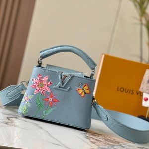 ルイヴィトン×草間彌生LV × YK カプシーヌBBレディースバッグ